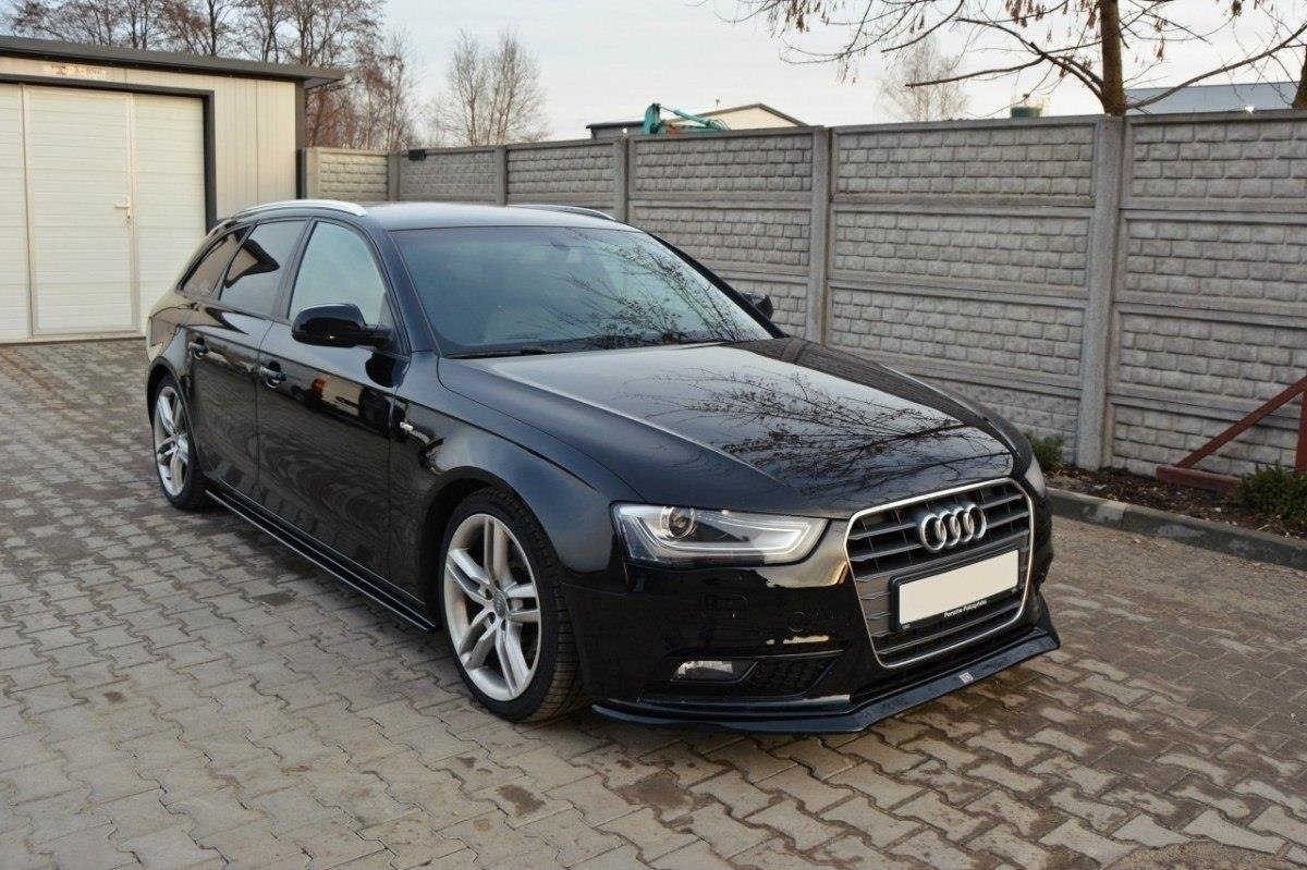 Maxton Design - Front Diffuser V.2 für Audi A4 B8 FL - Aerowerk.
