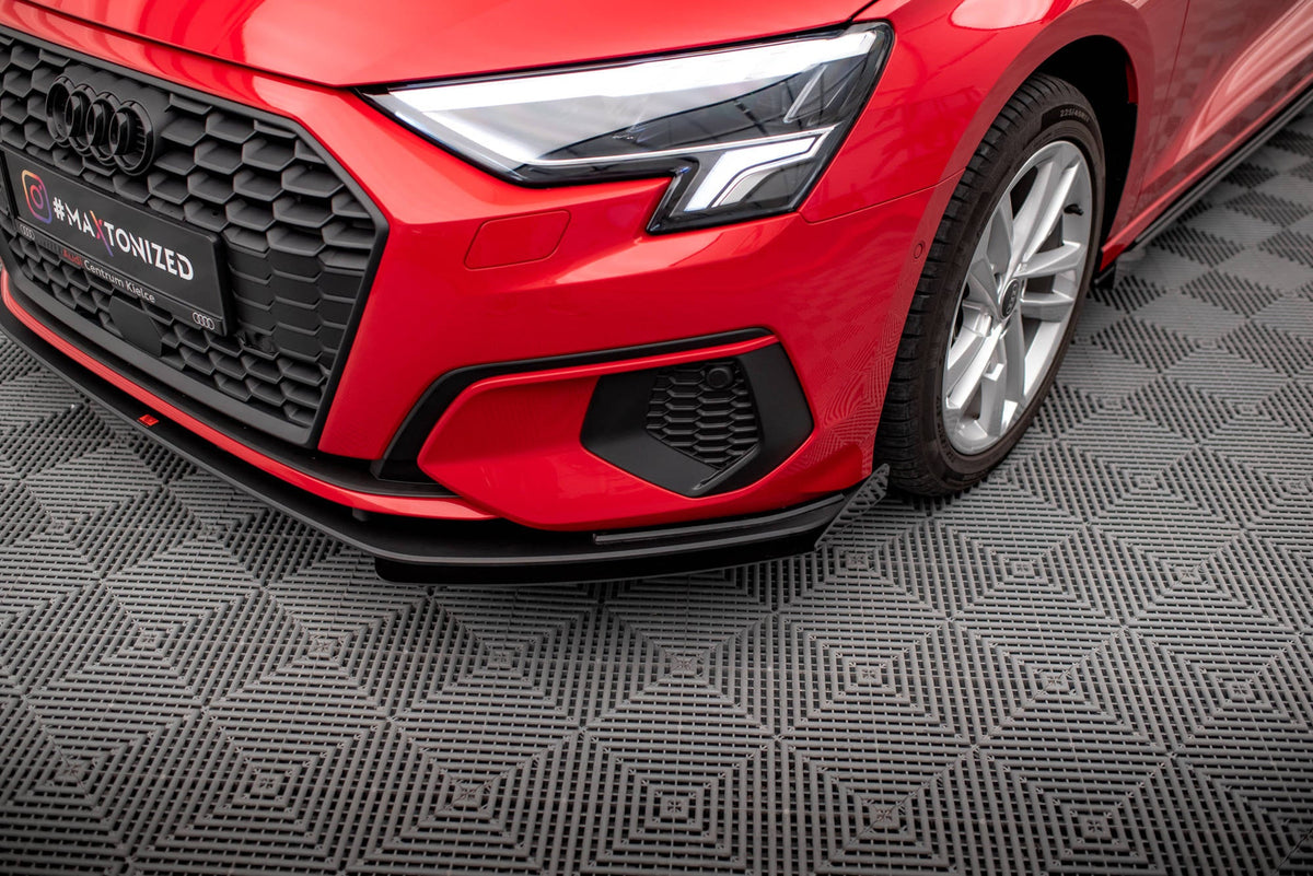 Maxton Design - Front Stoßstange Flaps für Audi A3 8Y - Aerowerk.