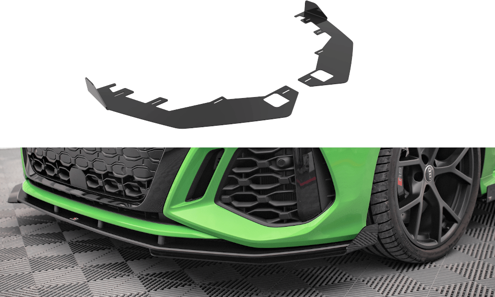 Maxton Design - Front Stoßstange Flaps für Audi RS3 8Y - Aerowerk.