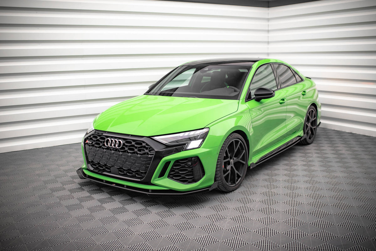 Maxton Design - Front Stoßstange Flaps für Audi RS3 8Y - Aerowerk.