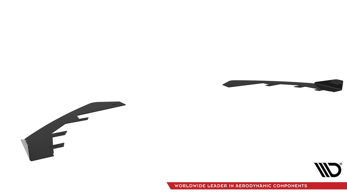 Maxton Design - Front Stoßstange Flaps für Audi RS3 Limousine 8V Facelift - Aerowerk.
