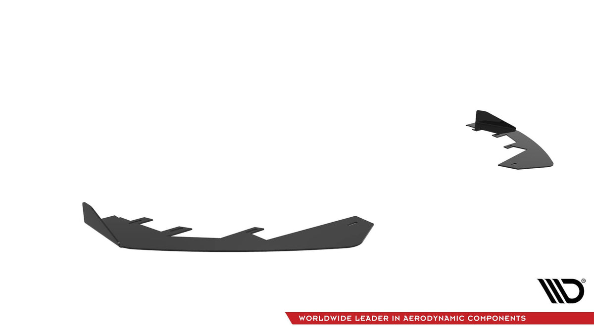 Maxton Design - Front Stoßstange Flaps für Audi RS3 Limousine 8V Facelift - Aerowerk.