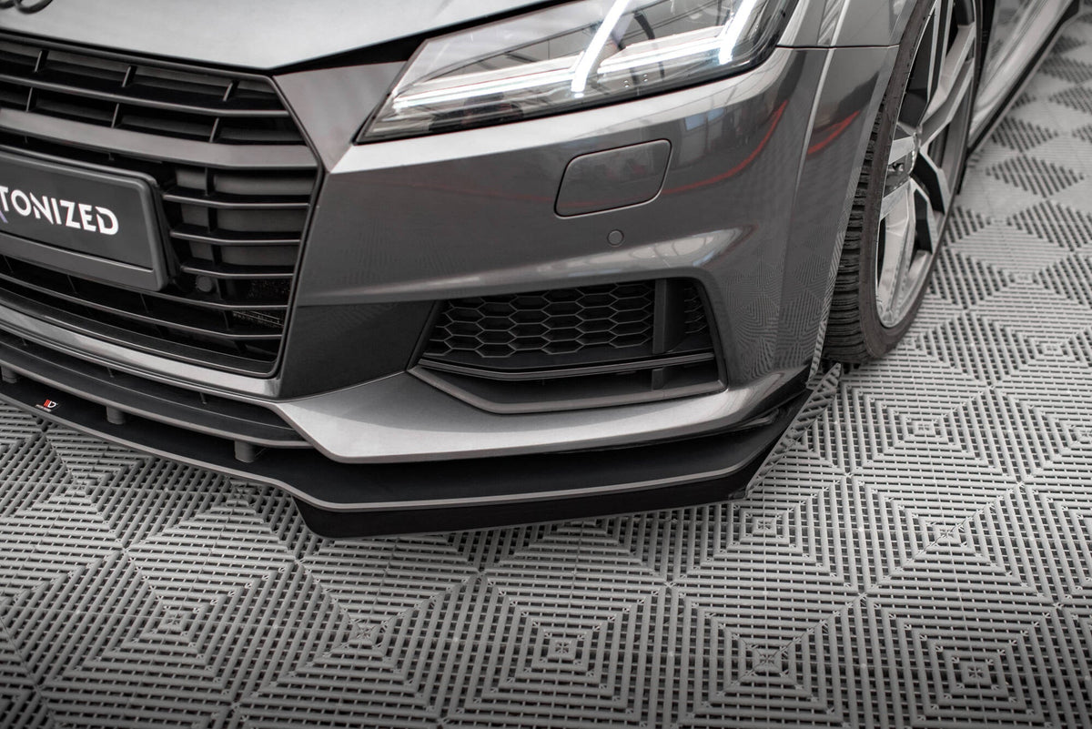 Maxton Design - Front Stoßstange Flaps für Audi TT S / S - Line 8S - Aerowerk.