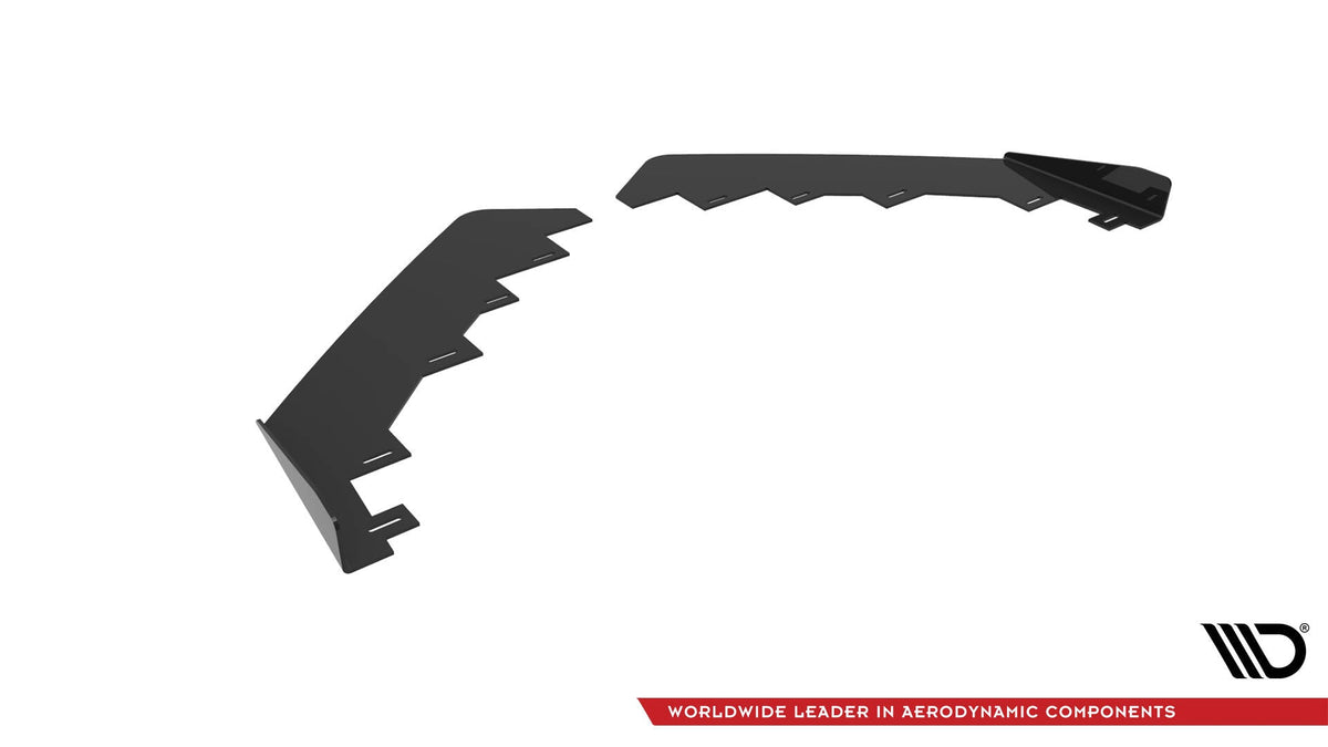 Maxton Design - Front Stoßstange Flaps für Audi TT S / S - Line 8S - Aerowerk.