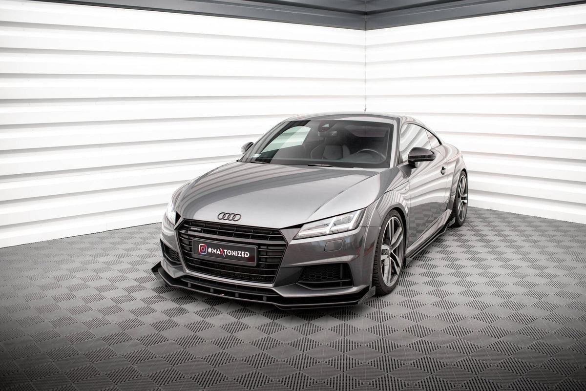 Maxton Design - Front Stoßstange Flaps für Audi TT S / S - Line 8S - Aerowerk.