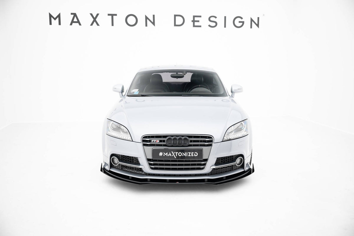 Maxton Design - Front Stoßstange Flaps für Audi TT S / TT S - Line 8J Facelift - Aerowerk.