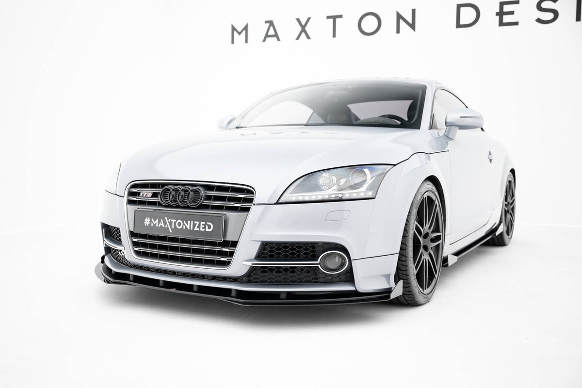 Maxton Design - Front Stoßstange Flaps für Audi TT S / TT S - Line 8J Facelift - Aerowerk.