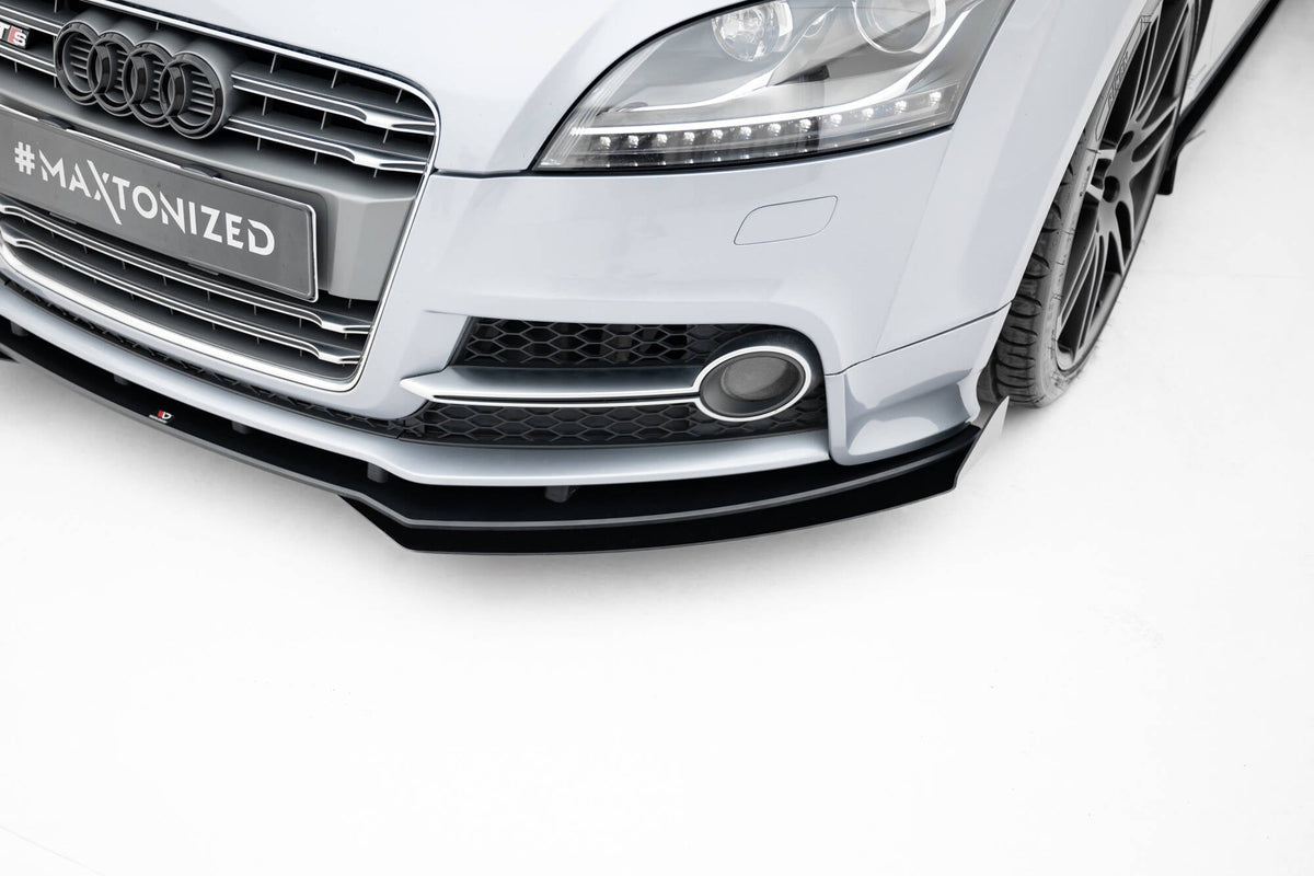 Maxton Design - Front Stoßstange Flaps für Audi TT S / TT S - Line 8J Facelift - Aerowerk.