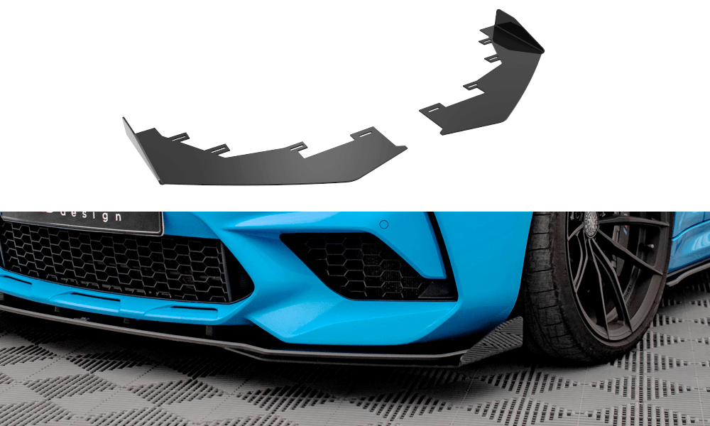 Maxton Design - Front Stoßstange Flaps für BMW M2 Competition F87 - Aerowerk.
