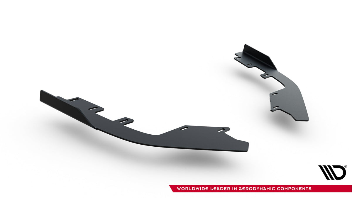 Maxton Design - Front Stoßstange Flaps für Flaps Audi RS3 Limousine 8Y Facelift - Aerowerk.