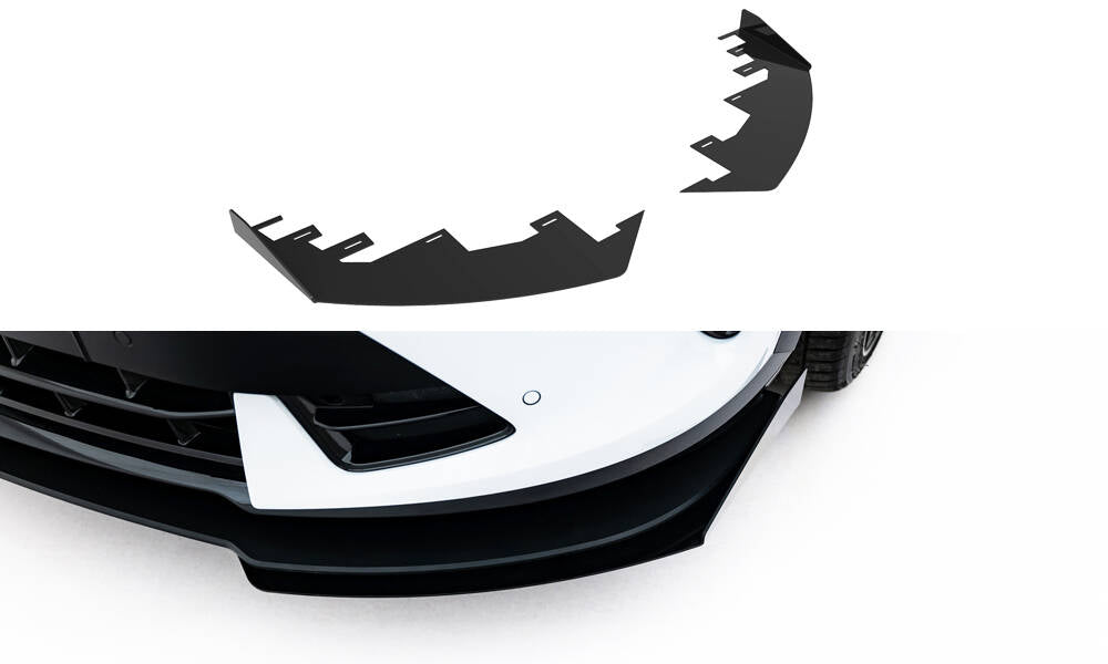 Maxton Design - Front Stoßstange Flaps für Flaps Cupra Formentor Mk1 Facelift - Aerowerk.