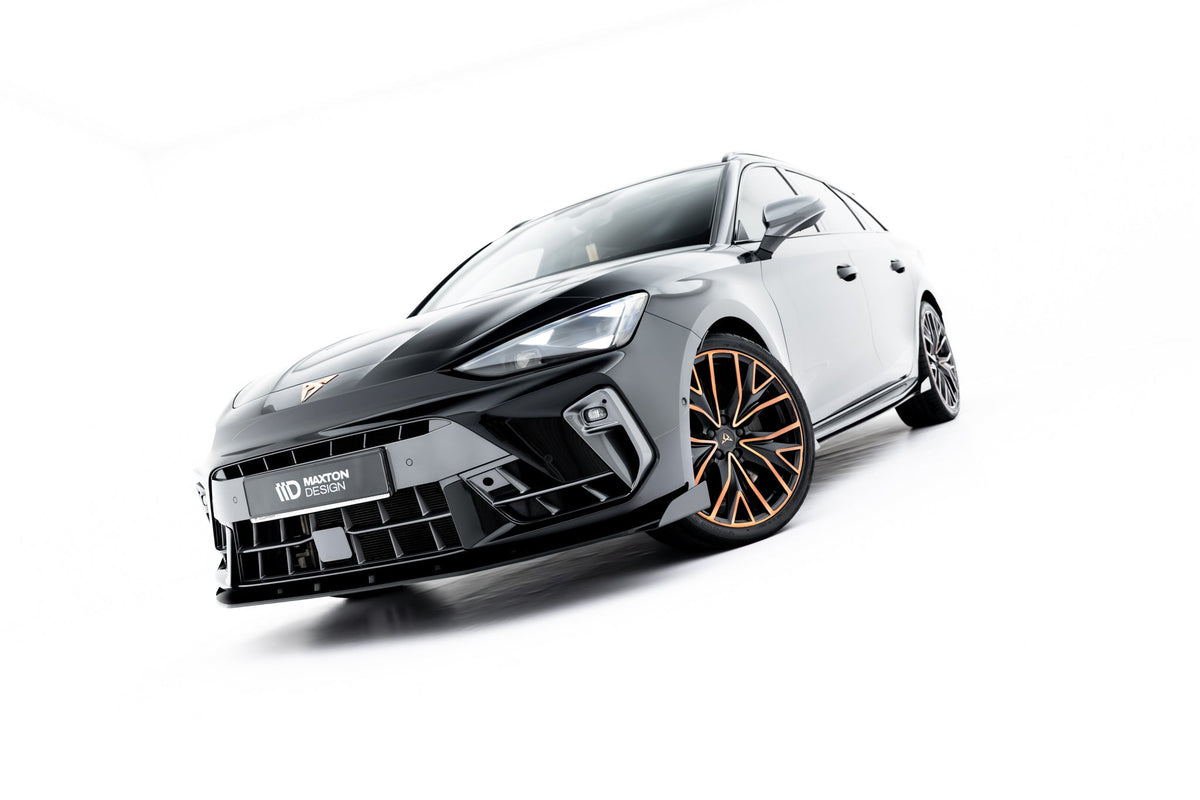 Maxton Design - Front Stoßstange Flaps für Flaps Cupra Leon ST / Hatchback Mk1 Facelift - Aerowerk.