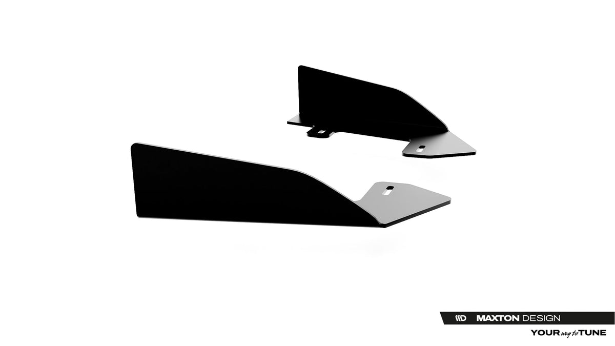 Maxton Design - Front Stoßstange Flaps für Flaps Cupra Leon ST / Hatchback Mk1 Facelift - Aerowerk.