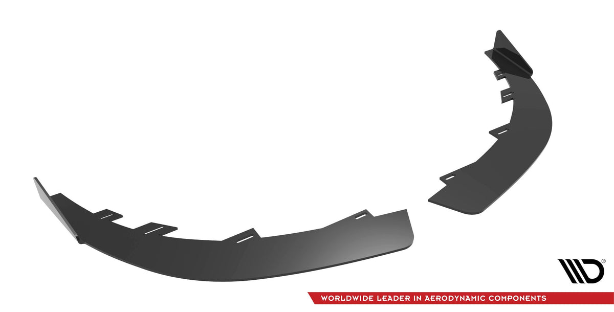 Maxton Design - Front Stoßstange Flaps für Ford Fiesta ST Mk6 - Aerowerk.