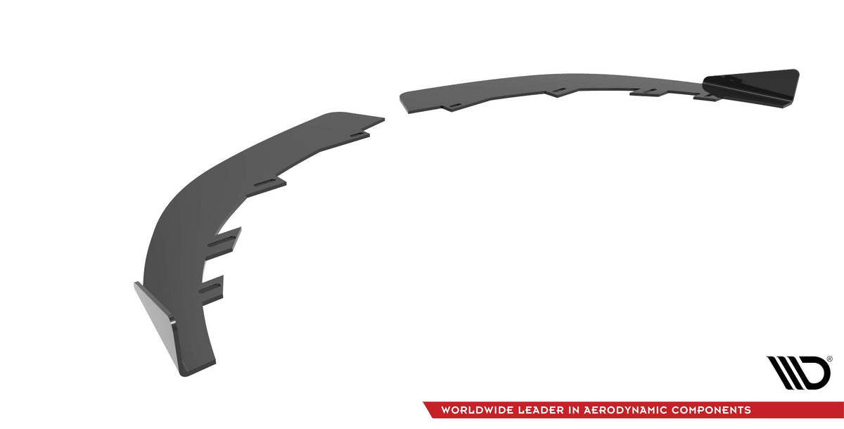 Maxton Design - Front Stoßstange Flaps für Ford Fiesta ST Mk6 - Aerowerk.