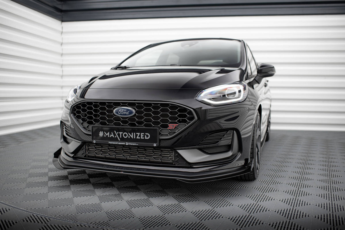 Maxton Design - Front Stoßstange Flaps für Ford Fiesta ST Mk8 Facelift - Aerowerk.