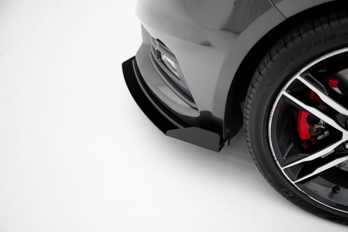 Maxton Design - Front Stoßstange Flaps für Ford Focus ST Mk3 Facelift - Aerowerk.