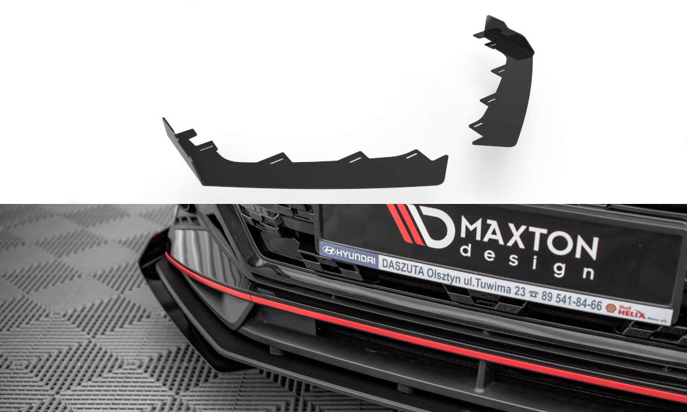 Maxton Design - Front Stoßstange Flaps für Hyundai I20 N Mk3 - Aerowerk.