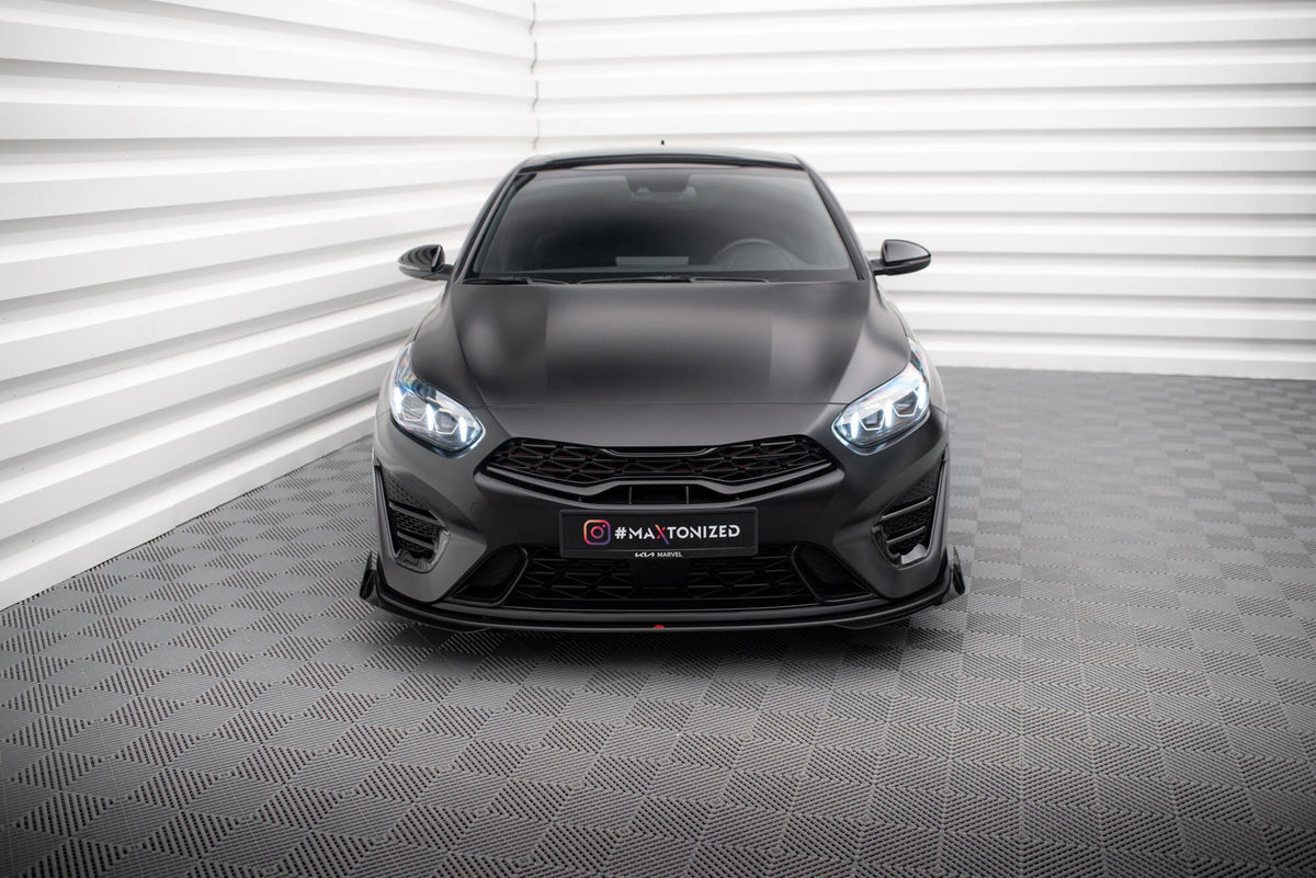 Maxton Design - Front Stoßstange Flaps für Kia Proceed GT Mk3 Facelift / Ceed GT / GT - Line Mk1 Facelift - Aerowerk.