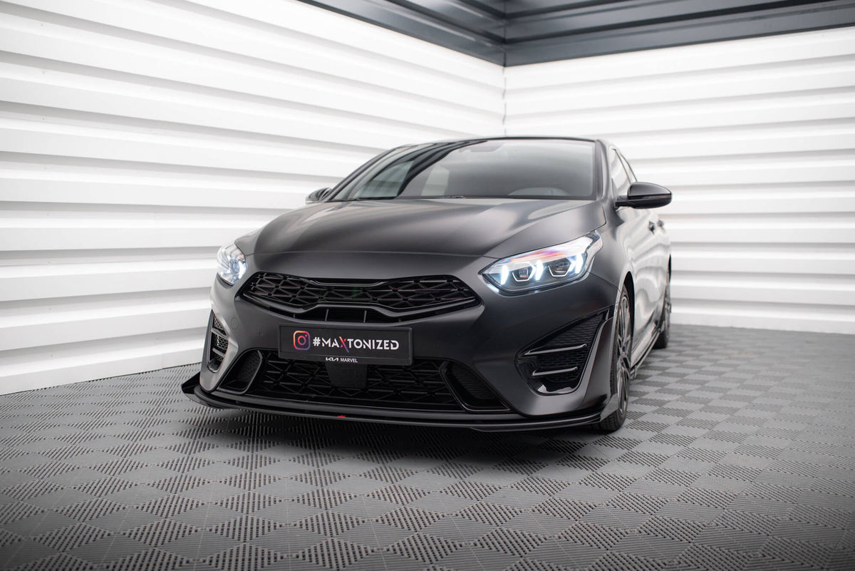 Maxton Design - Front Stoßstange Flaps für Kia Proceed GT Mk3 Facelift / Ceed GT / GT - Line Mk1 Facelift - Aerowerk.