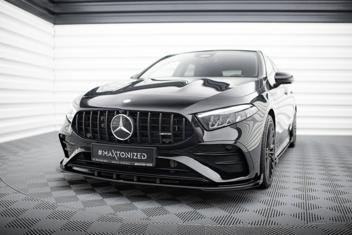 Maxton Design - Front Stoßstange Flaps für Mercedes - AMG A35 W177 Facelift - Aerowerk.