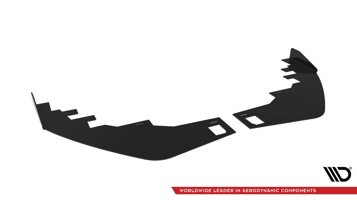 Maxton Design - Front Stoßstange Flaps für Mercedes - Benz A AMG - Line W176 Facelift - Aerowerk.