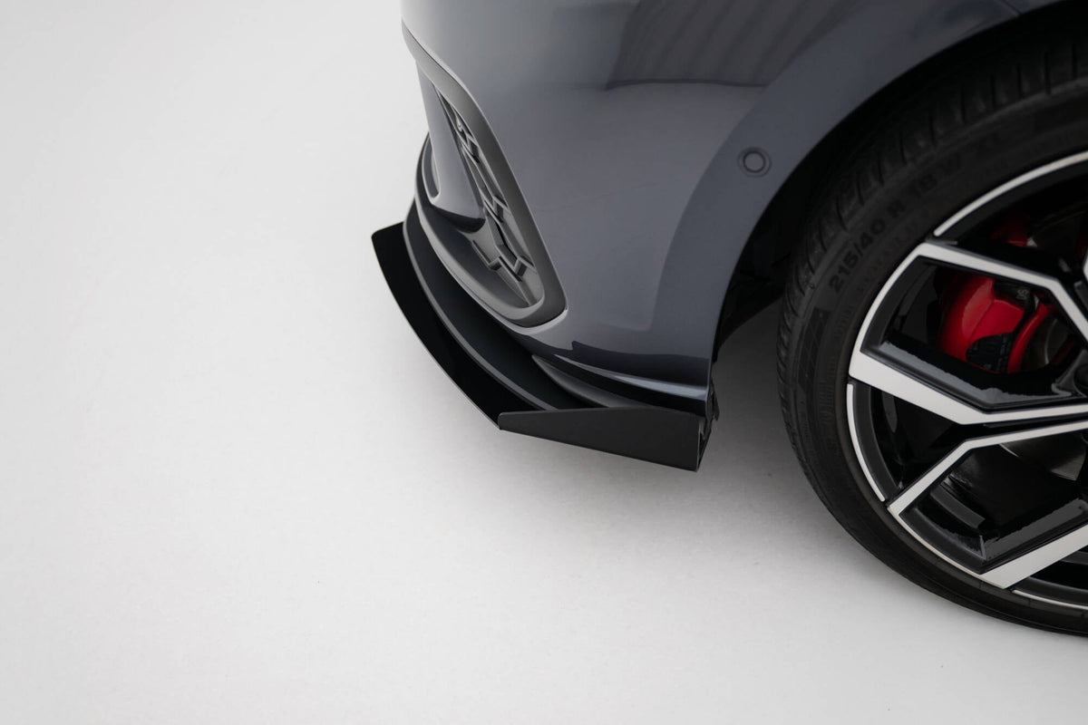 Maxton Design - Front Stoßstange Flaps für VW Polo GTI Mk6 Facelift - Aerowerk.
