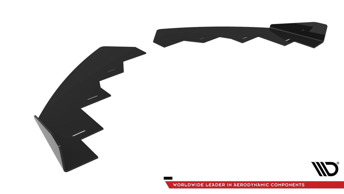Maxton Design - Front Stoßstange Flaps für VW Polo GTI Mk6 Facelift - Aerowerk.