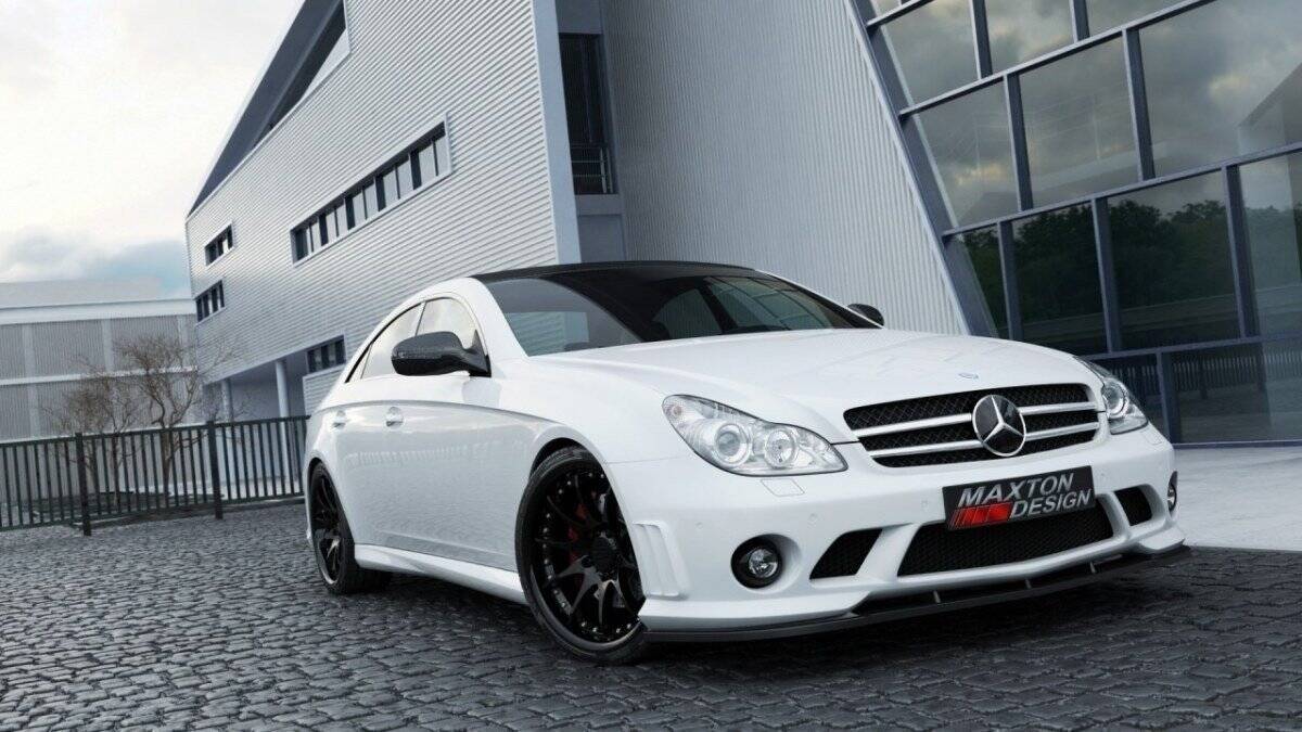 Maxton Design - Front Stoßstange für MERCEDES CLS C219 - Aerowerk.