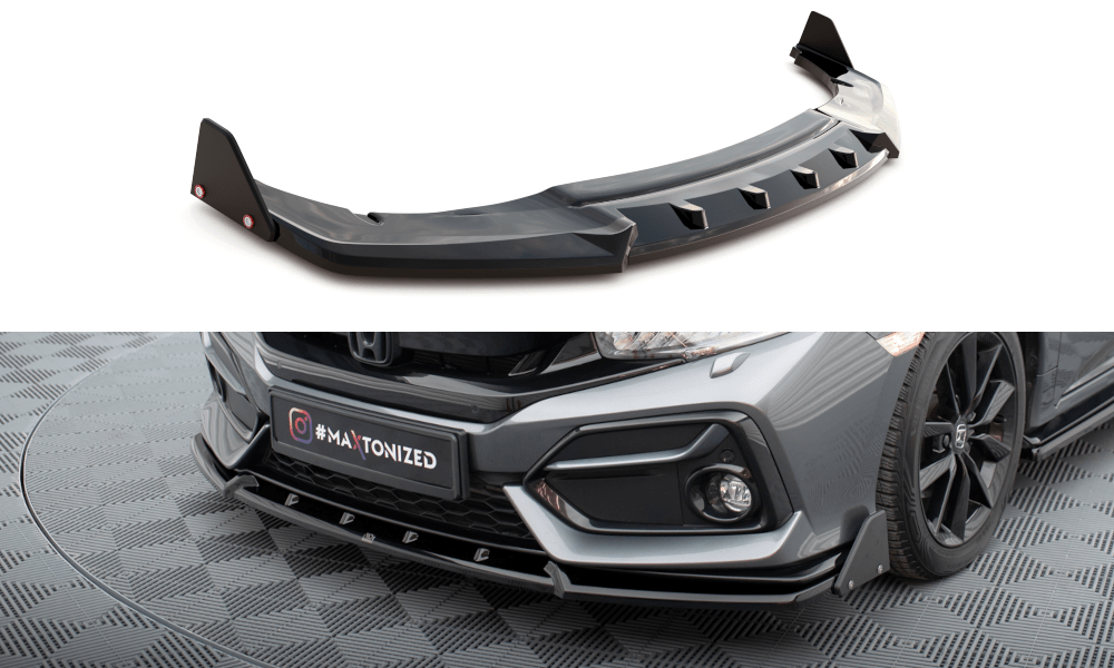 Maxton Design - Frontlippe + Flaps für Honda Civic Sport Mk 10 - Aerowerk.