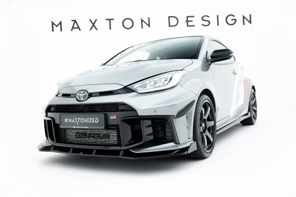 Maxton Design - Frontlippe + Flaps für Toyota GR Yaris Mk4 Facelift - Aerowerk.