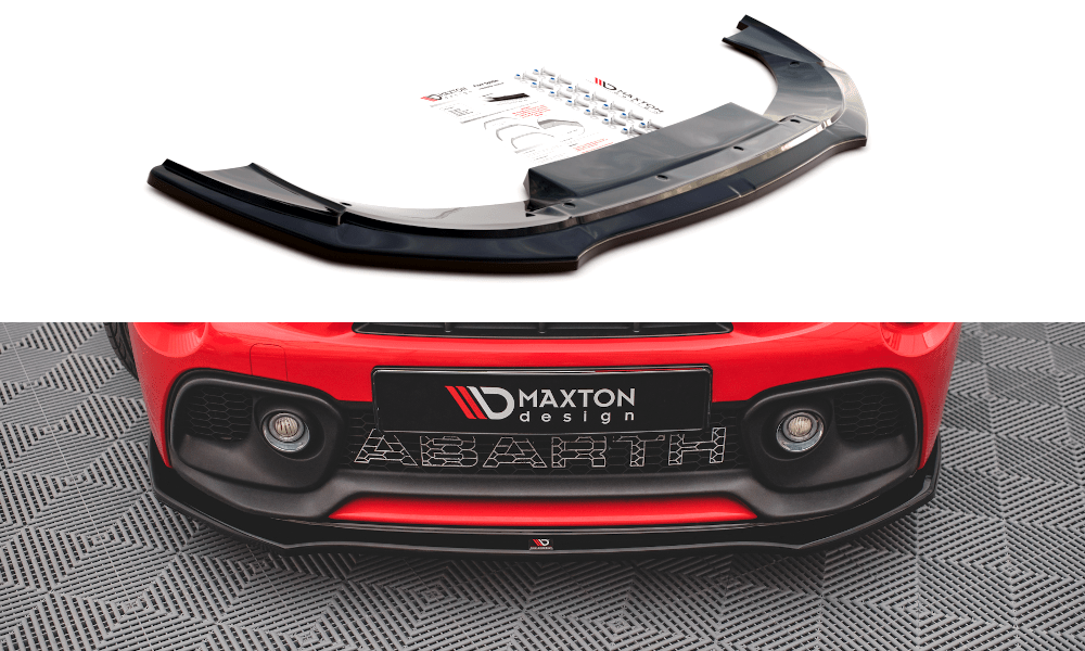 Maxton Design - Frontlippe für Abarth 595 Mk1 Facelift - Aerowerk.