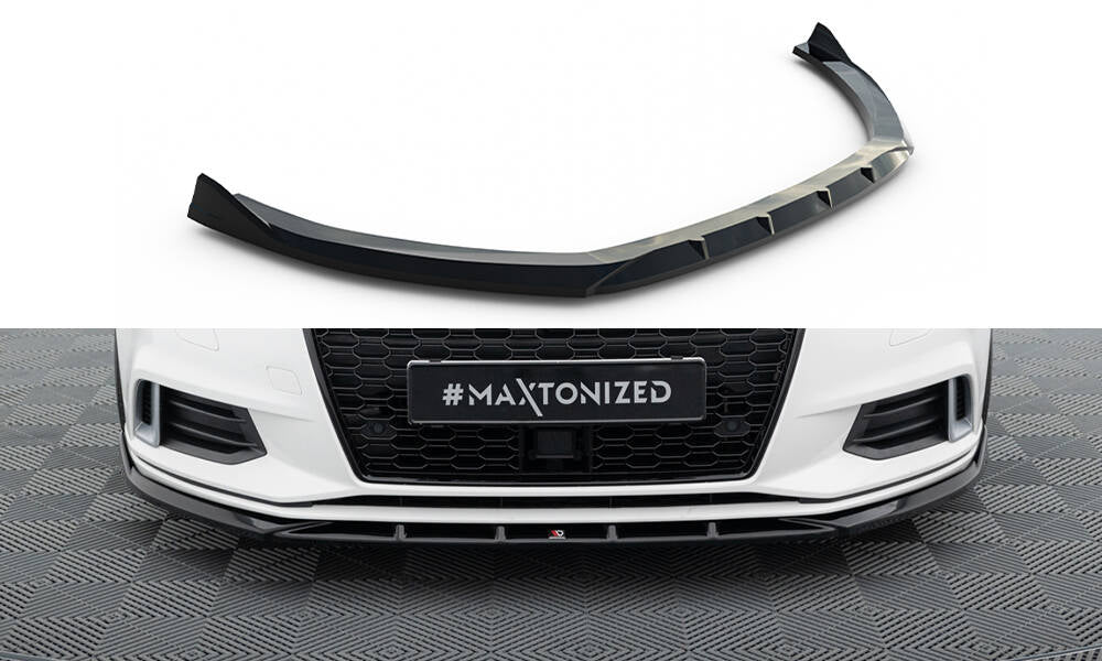 Maxton Design - Frontlippe für Audi A3 Limousine 8V Facelift - Aerowerk.