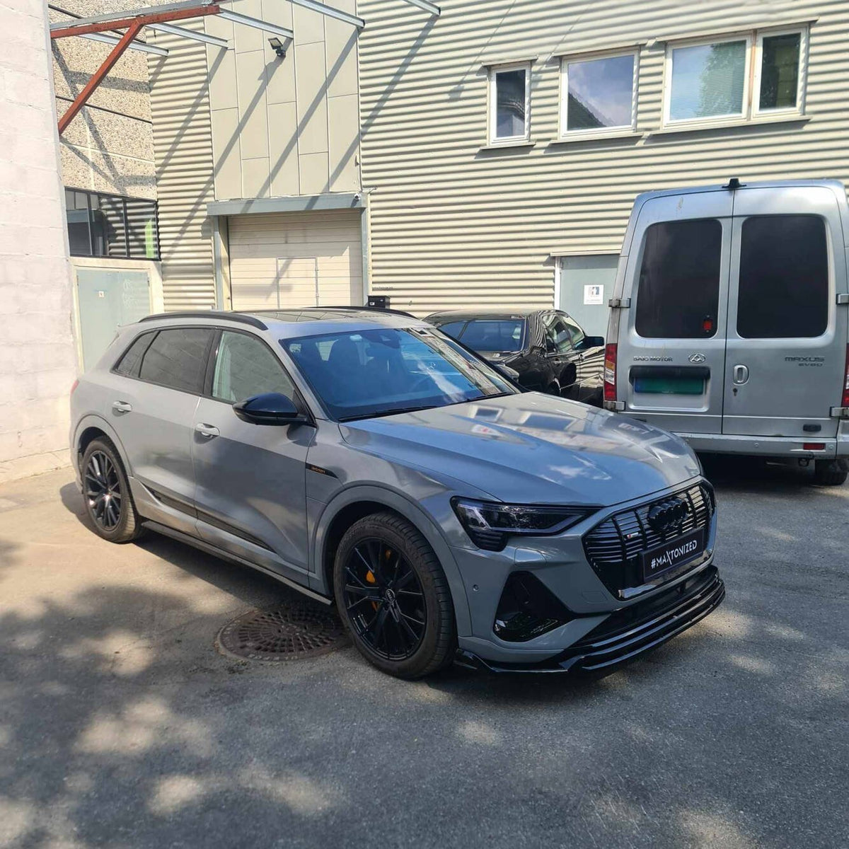 Maxton Design - Frontlippe für Audi e - Tron S - Line - Aerowerk.