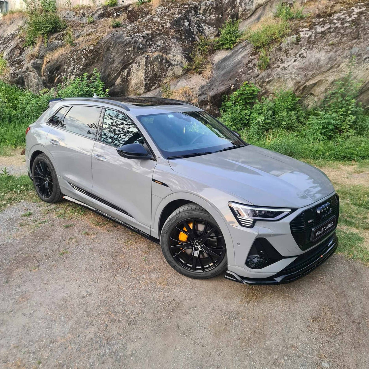 Maxton Design - Frontlippe für Audi e - Tron S - Line - Aerowerk.