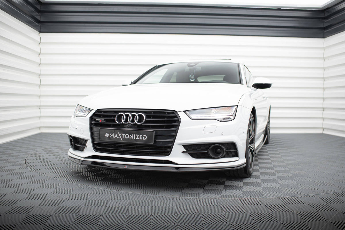 Maxton Design - Frontlippe für Audi S7 / A7 S - Line C7 FL - Aerowerk.