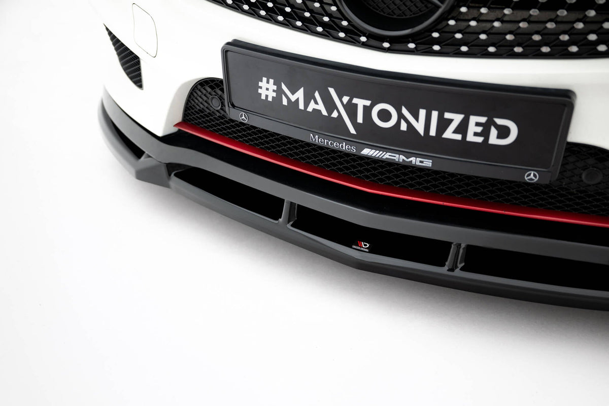 Maxton Design - Frontlippe für Mercedes - Benz CLA AMG - Line C117 - Aerowerk.