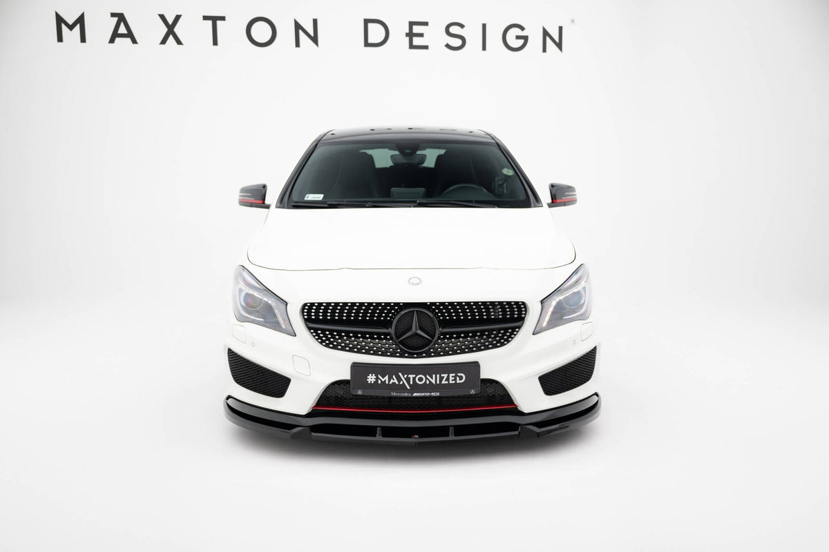 Maxton Design - Frontlippe für Mercedes - Benz CLA AMG - Line C117 - Aerowerk.