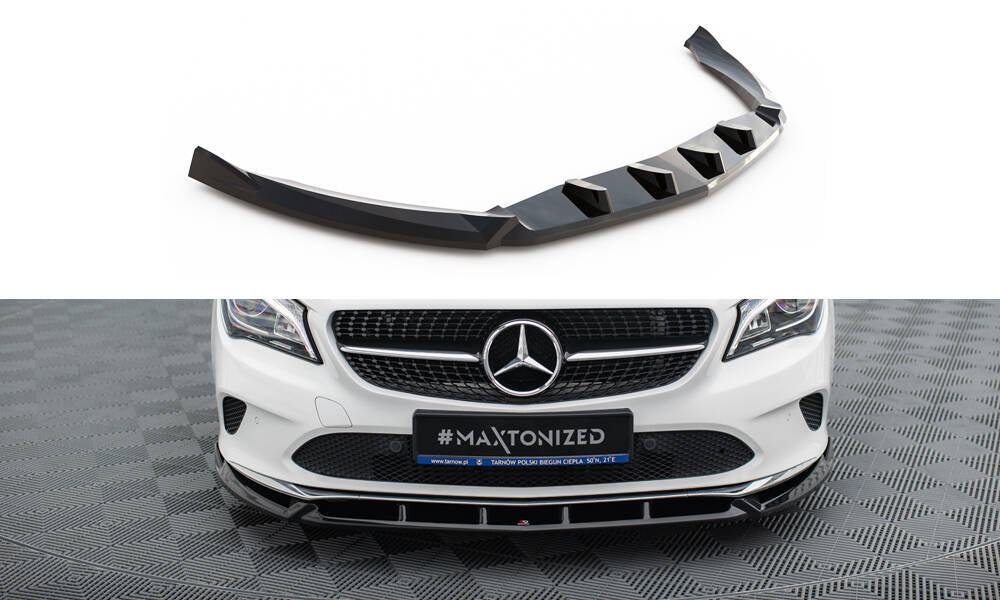 Maxton Design - Frontlippe für Mercedes - Benz CLA C117 Facelift - Aerowerk.