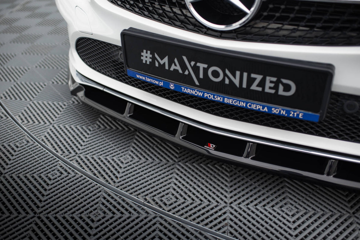 Maxton Design - Frontlippe für Mercedes - Benz CLA C117 Facelift - Aerowerk.