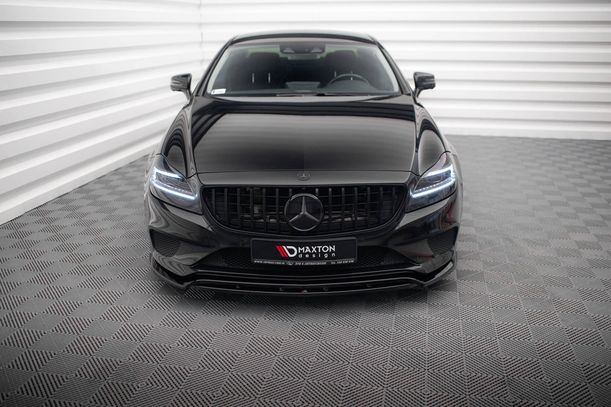 Maxton Design - Frontlippe für Mercedes - Benz CLS C218 Facelift - Aerowerk.