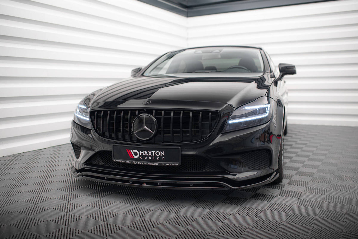 Maxton Design - Frontlippe für Mercedes - Benz CLS C218 Facelift - Aerowerk.