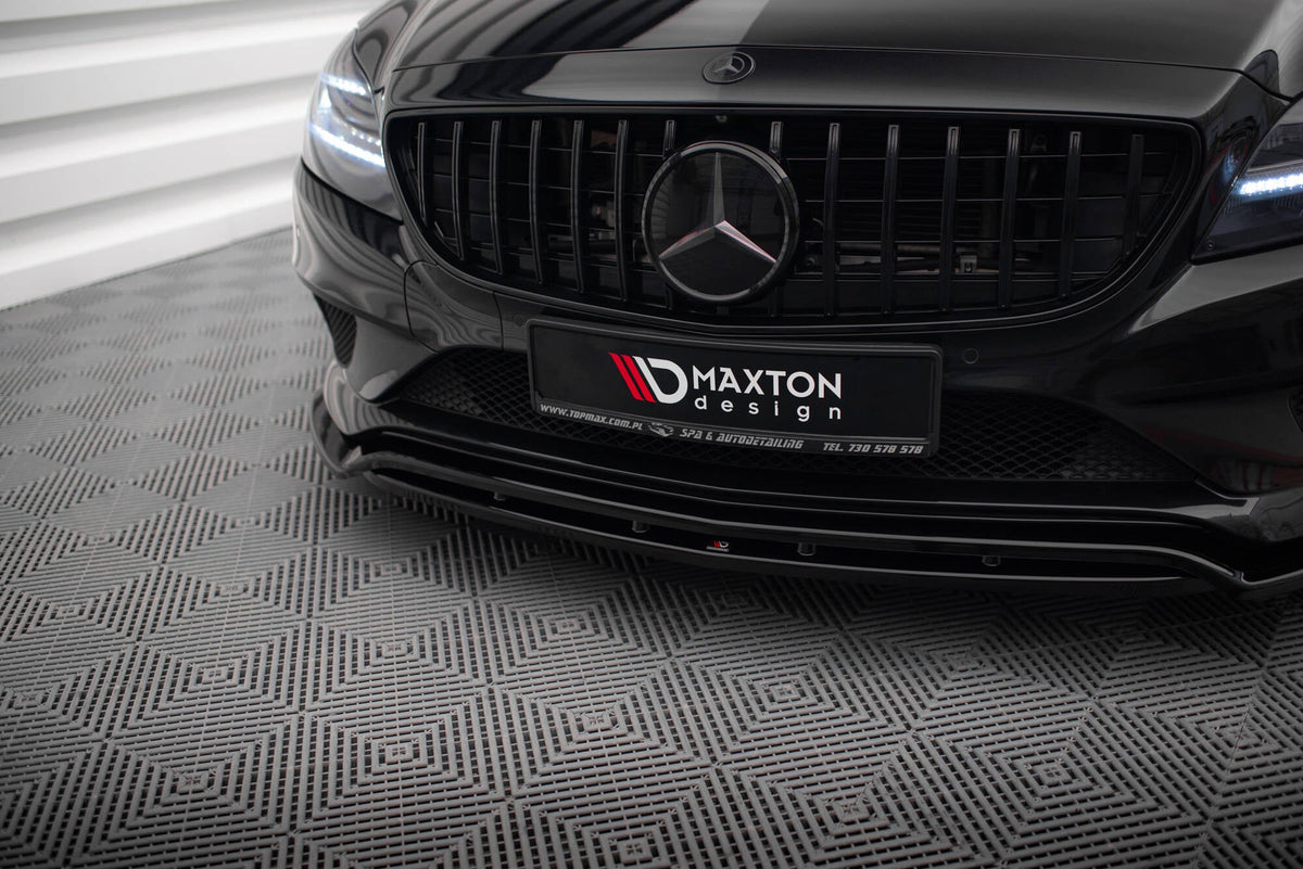 Maxton Design - Frontlippe für Mercedes - Benz CLS C218 Facelift - Aerowerk.