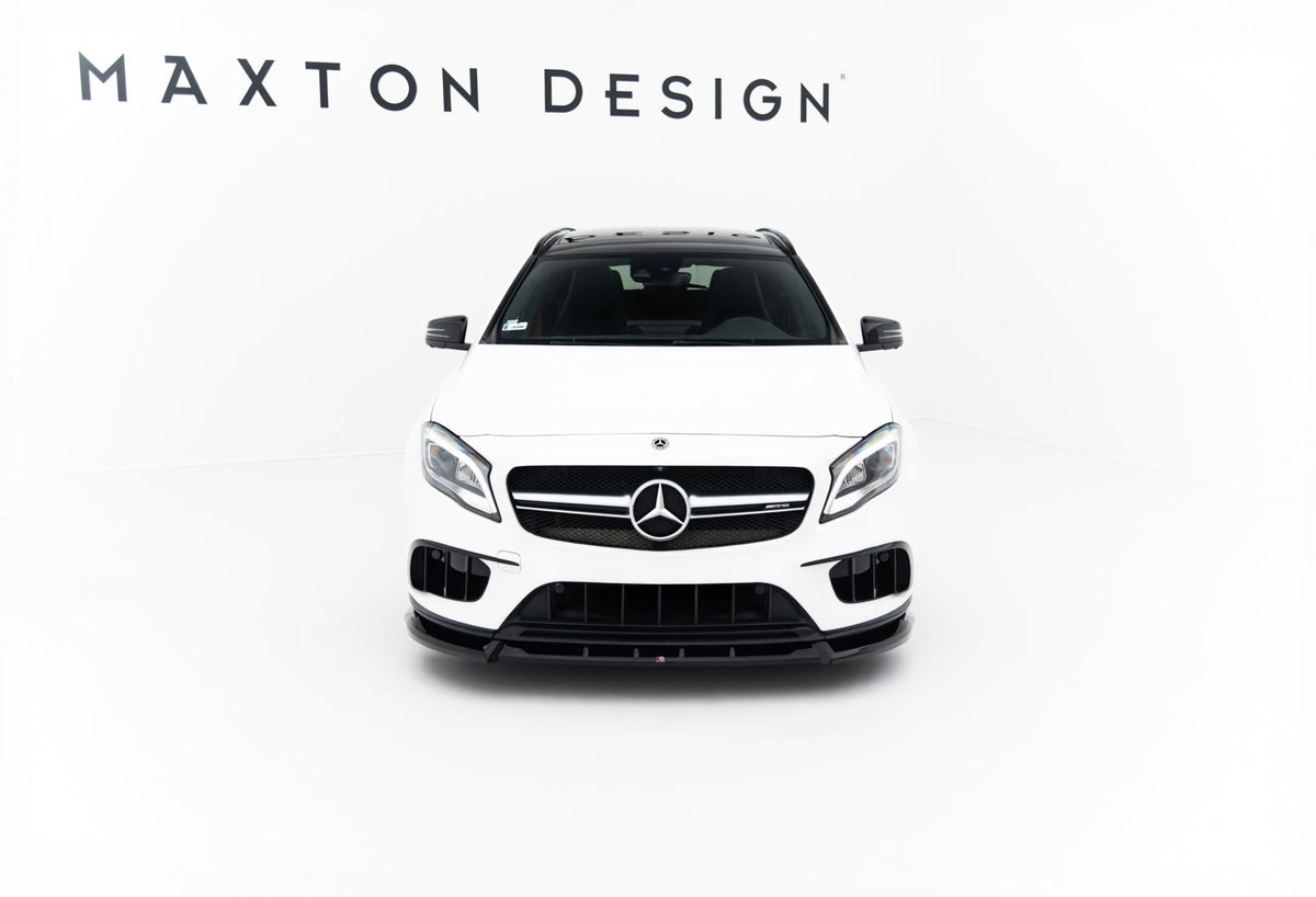 Maxton Design - Frontlippe für Mercedes - Benz GLA 45 AMG X156 Facelift - Aerowerk.