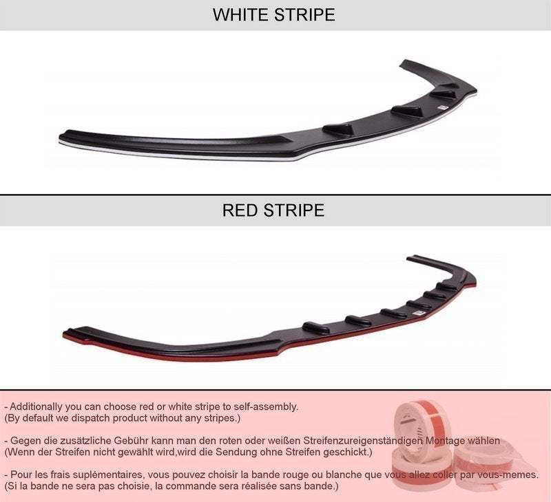 Maxton Design - Frontlippe für Mercedes - Benz SLK 55 AMG R172 - Aerowerk.