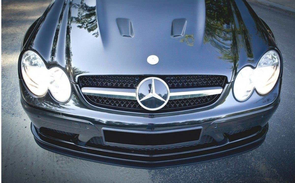 Maxton Design - Frontlippe für MERCEDES CLK W209 BLACK (SL BLACK SERIES LOOK) - Aerowerk.