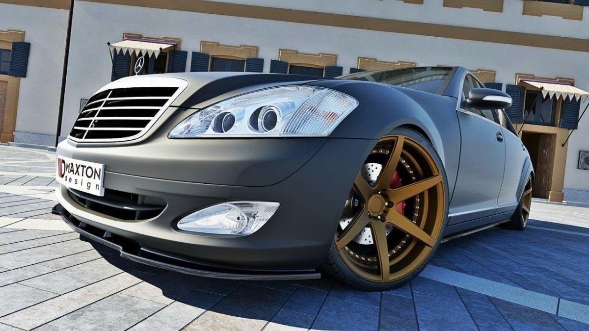Maxton Design - Frontlippe für MERCEDES S - KLASSE W221 - Aerowerk.