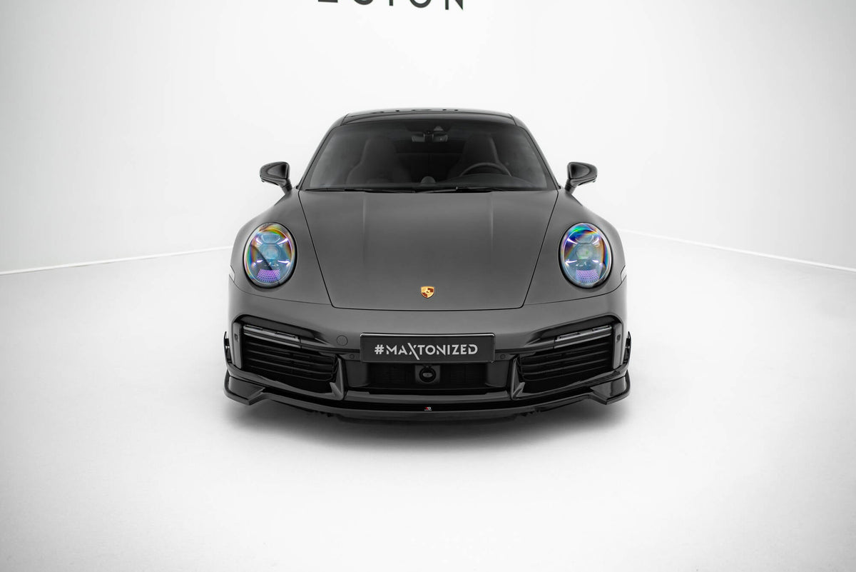 Maxton Design - Frontlippe für Porsche 911 Turbo S Sport Package 992 - Aerowerk.