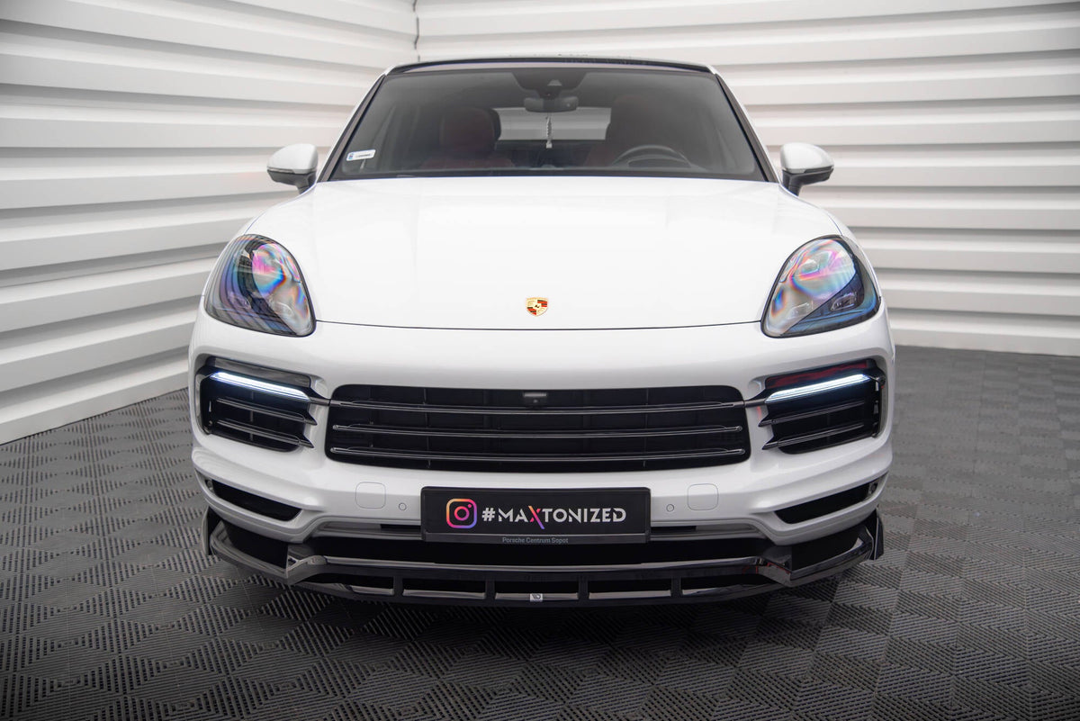 Maxton Design - Frontlippe für Porsche Cayenne Coupe / SUV Mk3 - Aerowerk.