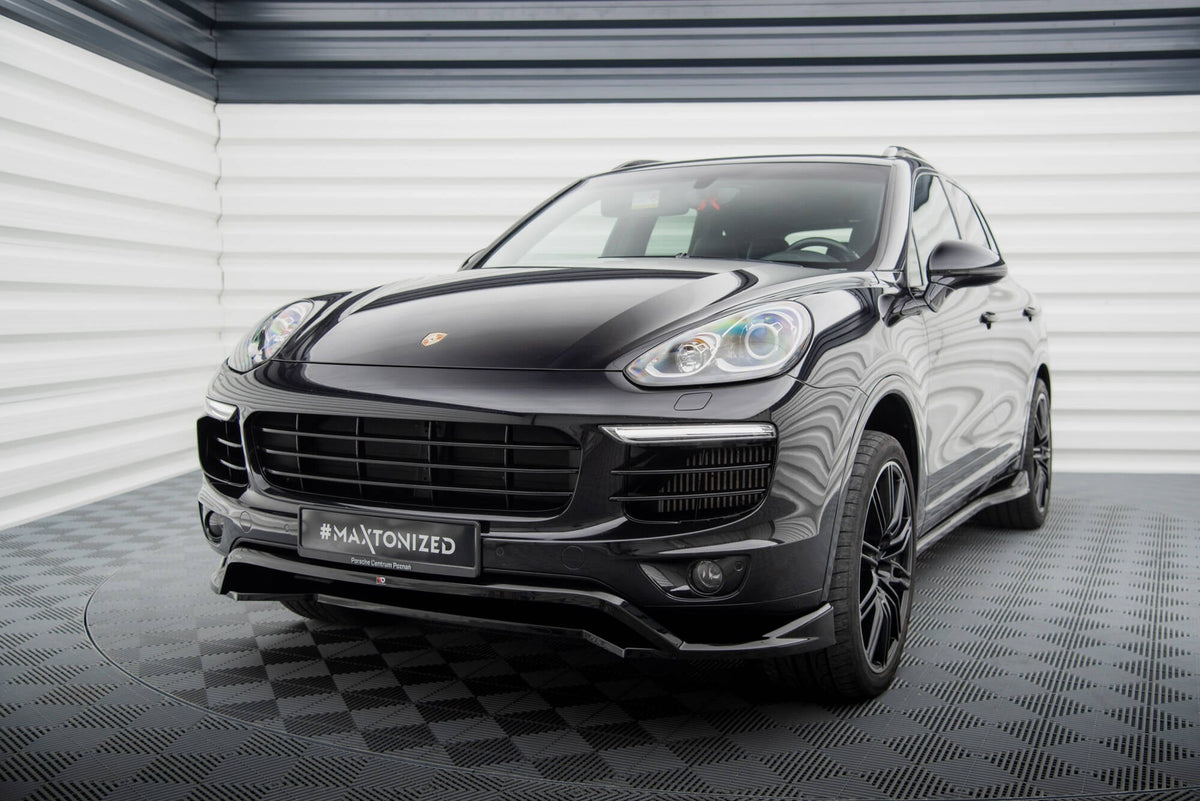 Maxton Design - Frontlippe für Porsche Cayenne Mk2 Facelift - Aerowerk.
